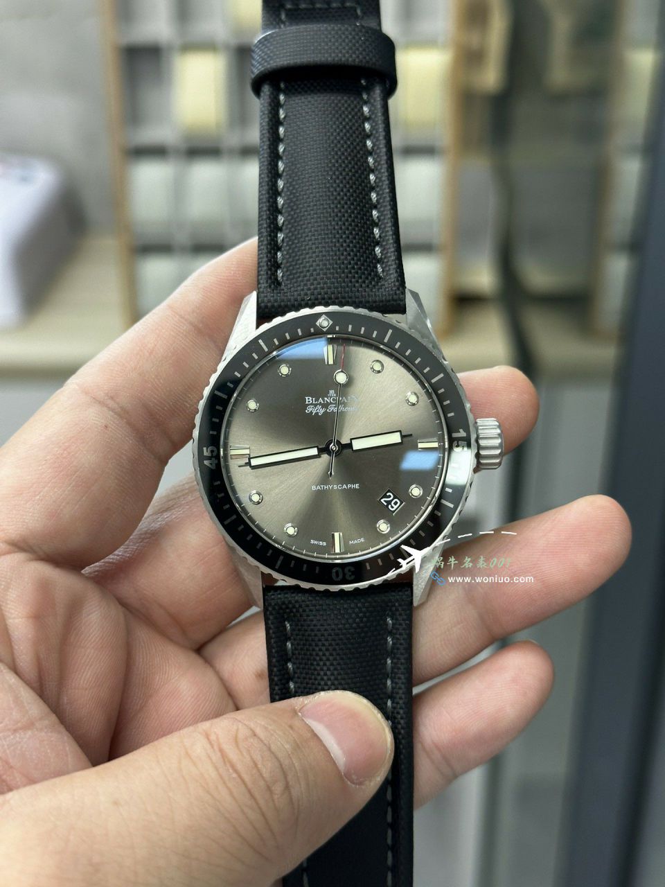 GF/GOBlancpain  Fifty Fathoms 一比一复刻高仿手表5000-0130-B52-B，5000-0130-B52A，5000-0130-B52-B wrist watch  / BP079