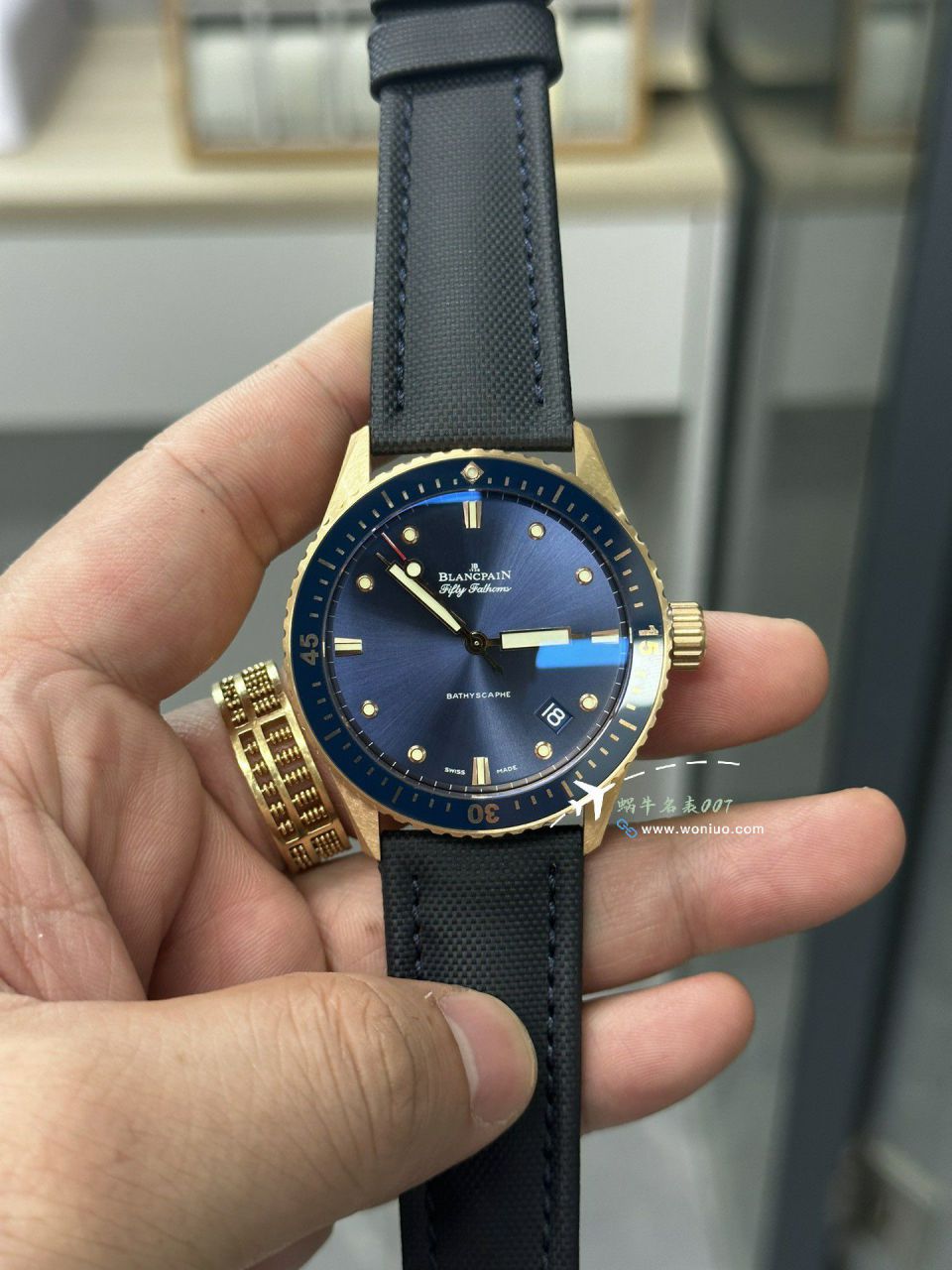 GF/GOBlancpain  Fifty Fathoms 一比一复刻高仿手表5000-0130-B52-B，5000-0130-B52A，5000-0130-B52-B wrist watch  / BP079