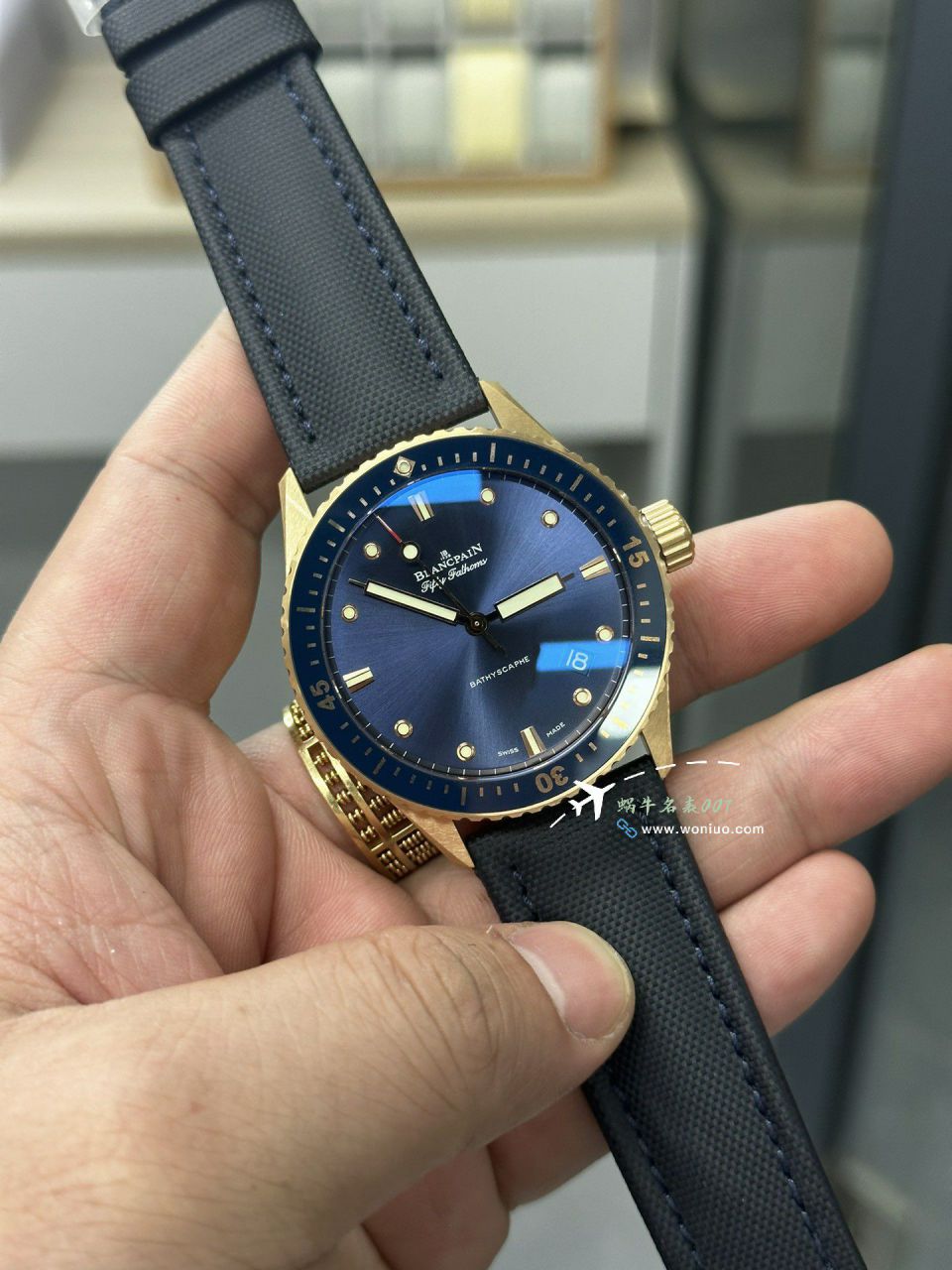 GF/GOBlancpain  Fifty Fathoms 一比一复刻高仿手表5000-0130-B52-B，5000-0130-B52A，5000-0130-B52-B wrist watch  / BP079