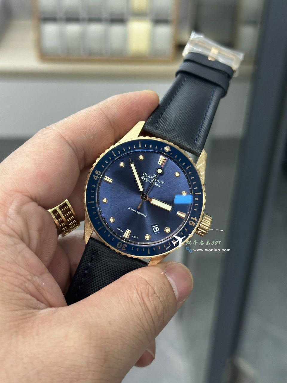 GF/GOBlancpain  Fifty Fathoms 一比一复刻高仿手表5000-0130-B52-B，5000-0130-B52A，5000-0130-B52-B wrist watch  / BP079