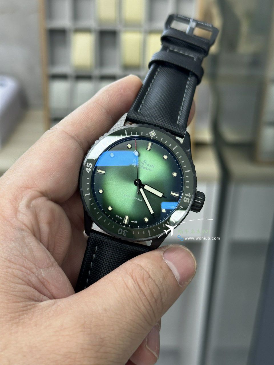GF/GOBlancpain  Fifty Fathoms 一比一复刻高仿手表5000-0130-B52-B，5000-0130-B52A，5000-0130-B52-B wrist watch  / BP079