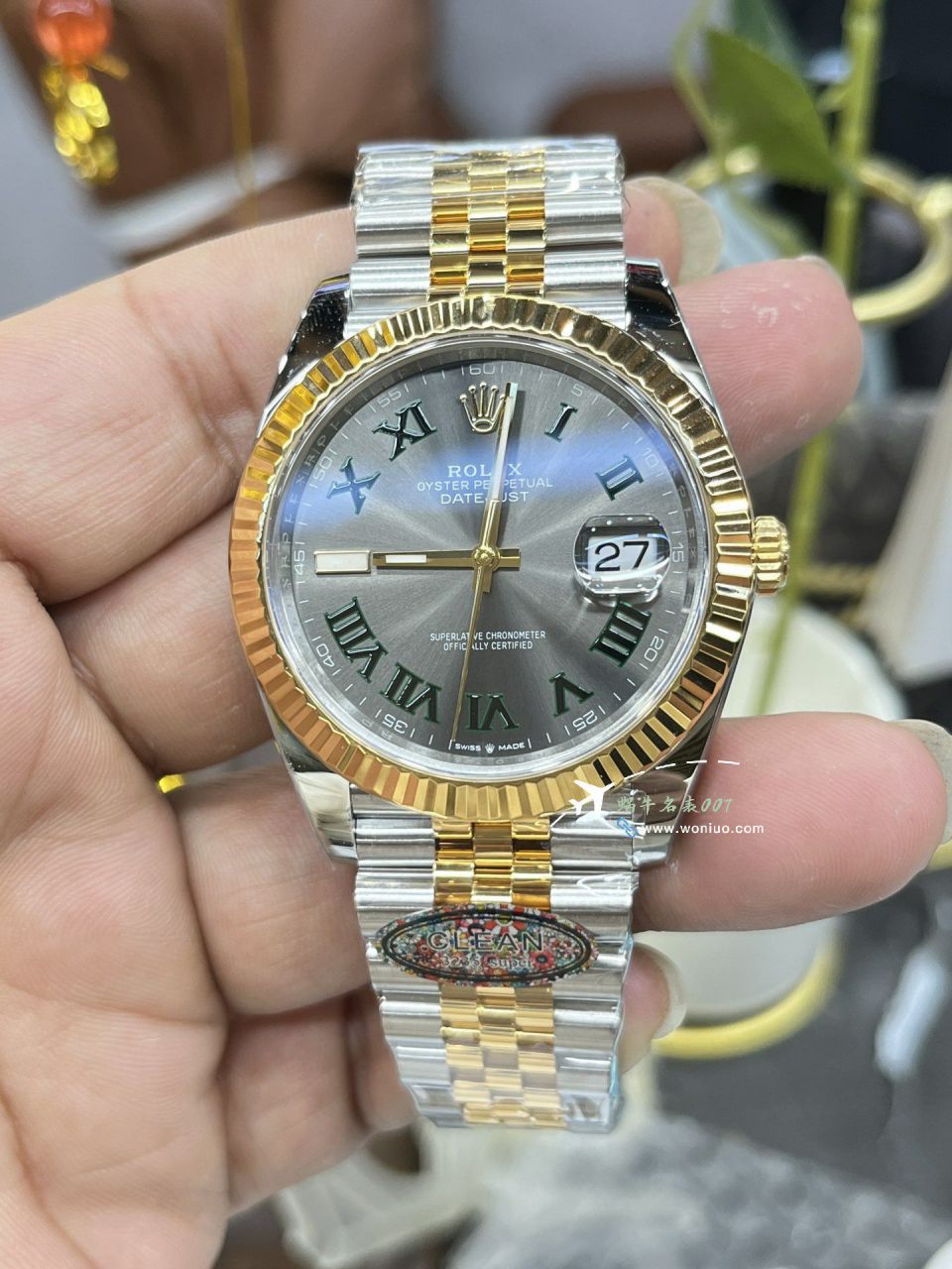 C Factory  Rolex 41毫米 Datejust 超A复刻高仿手表m126333-0013 wrist watch  / R877