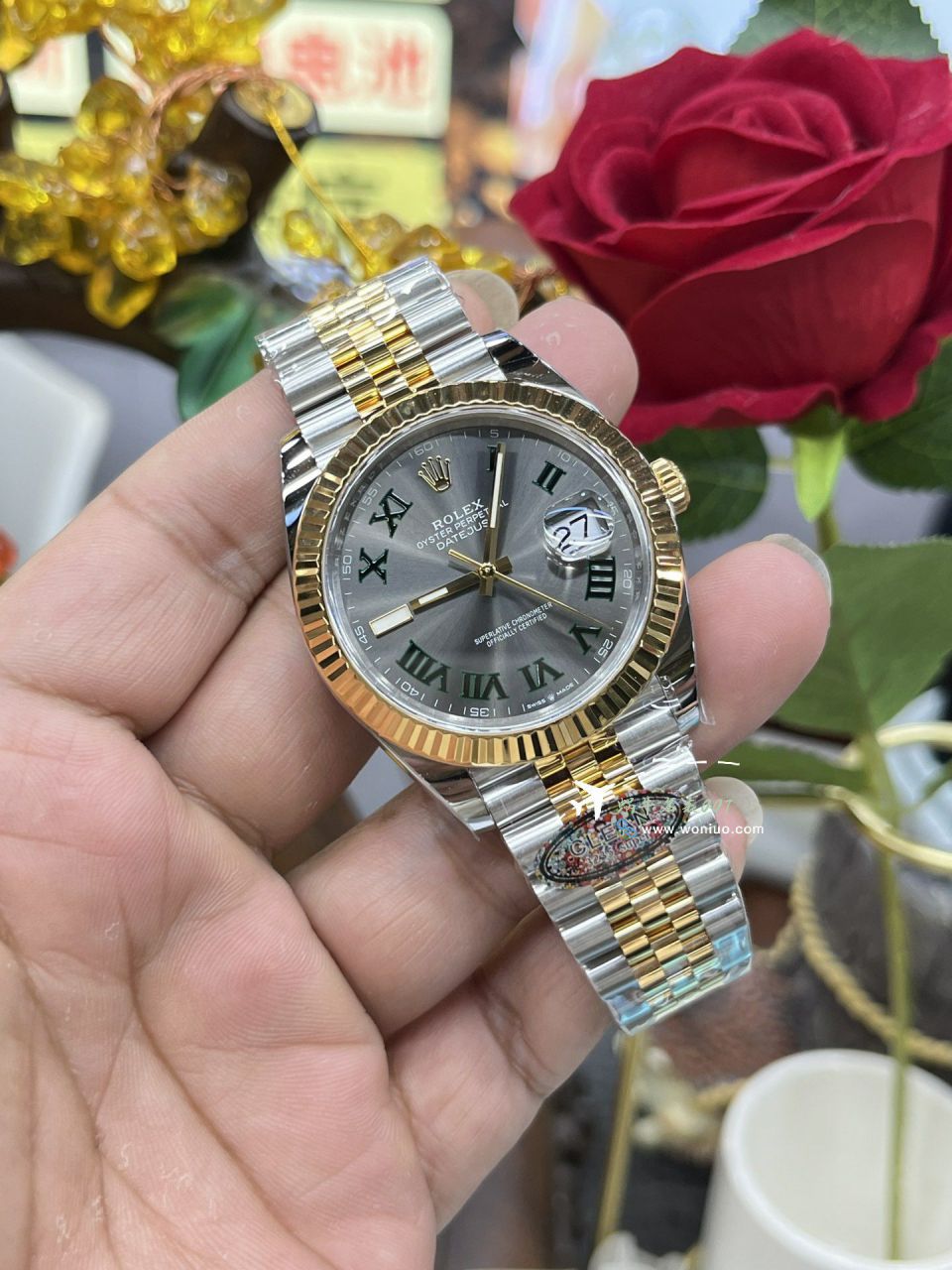 C Factory  Rolex 41毫米 Datejust 超A复刻高仿手表m126333-0013 wrist watch  / R877