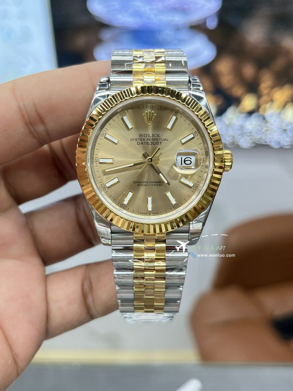 C Factory  Rolex 41毫米 Datejust 超A复刻高仿手表m126333-0013 wrist watch  / R877