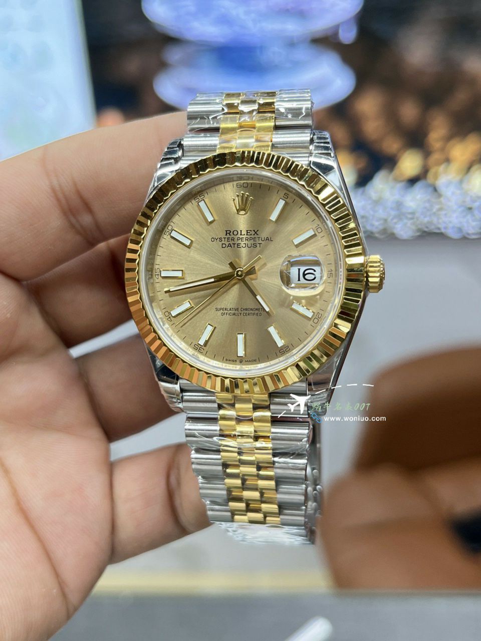 C Factory  Rolex 41毫米 Datejust 超A复刻高仿手表m126333-0013 wrist watch  / R877
