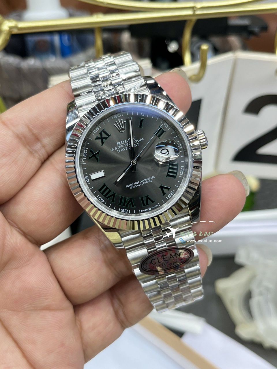 C Factory  Rolex 41毫米 Datejust 超A复刻高仿手表m126333-0013 wrist watch  / R877