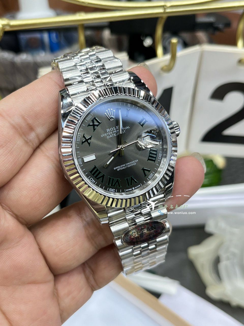 C Factory  Rolex 41毫米 Datejust 超A复刻高仿手表m126333-0013 wrist watch  / R877
