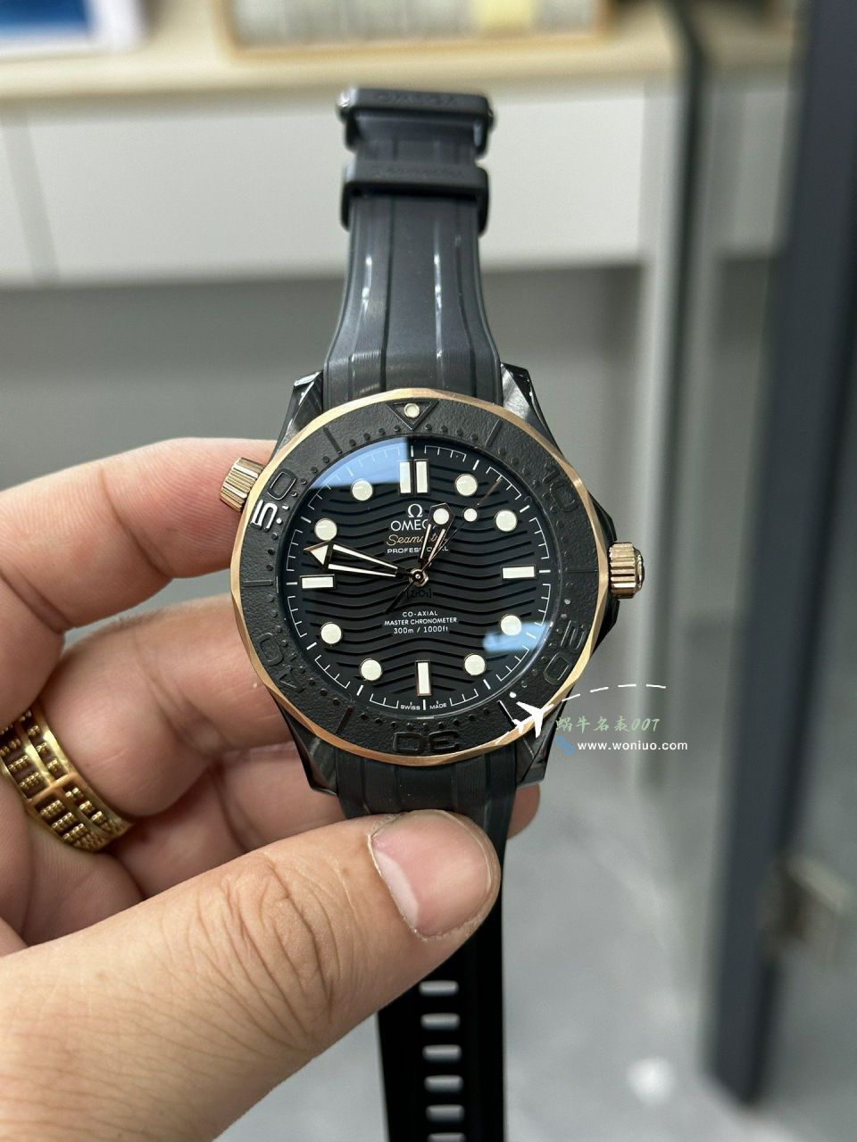 VS Factory OMEGA Seamaster 300米黑武士 top 复刻高仿手表210.92.44.20.01.003 wrist watch  / VS806