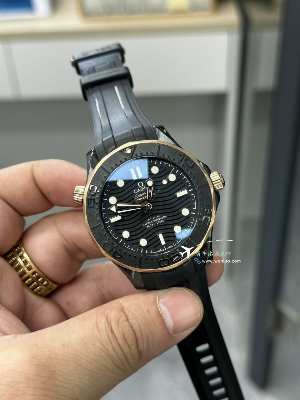 VS Factory OMEGA Seamaster 300米黑武士 top 复刻高仿手表210.92.44.20.01.003 wrist watch  / VS806