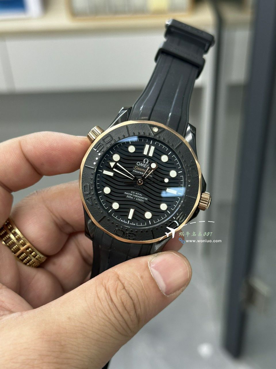 VS Factory OMEGA Seamaster 300米黑武士 top 复刻高仿手表210.92.44.20.01.003 wrist watch  / VS806