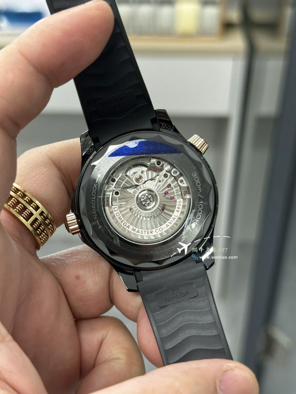 VS Factory OMEGA Seamaster 300米黑武士 top 复刻高仿手表210.92.44.20.01.003 wrist watch  / VS806