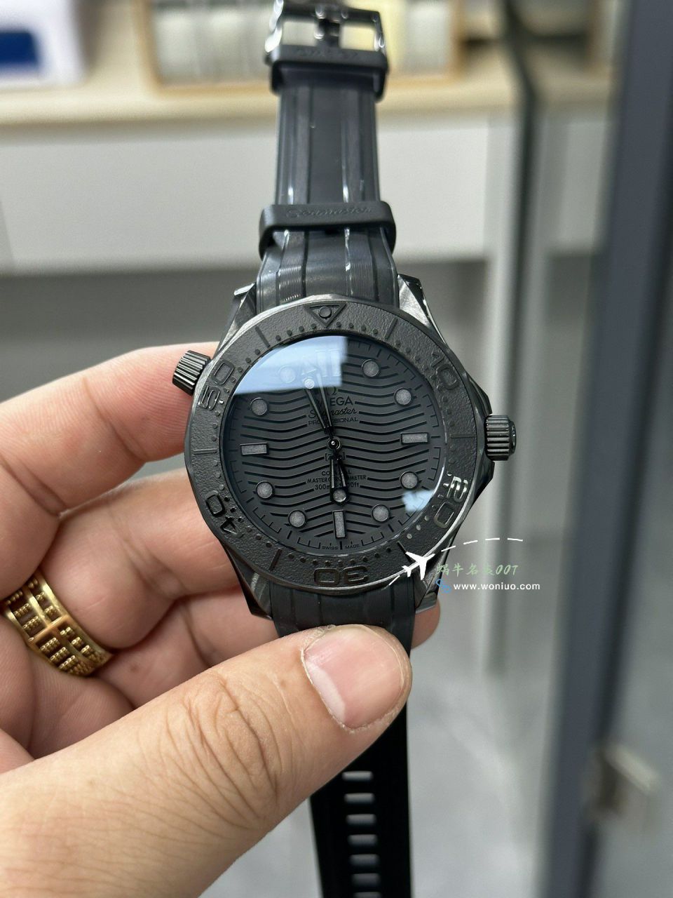 VS Factory OMEGA Seamaster 300米黑武士 top 复刻高仿手表210.92.44.20.01.003 wrist watch  / VS806