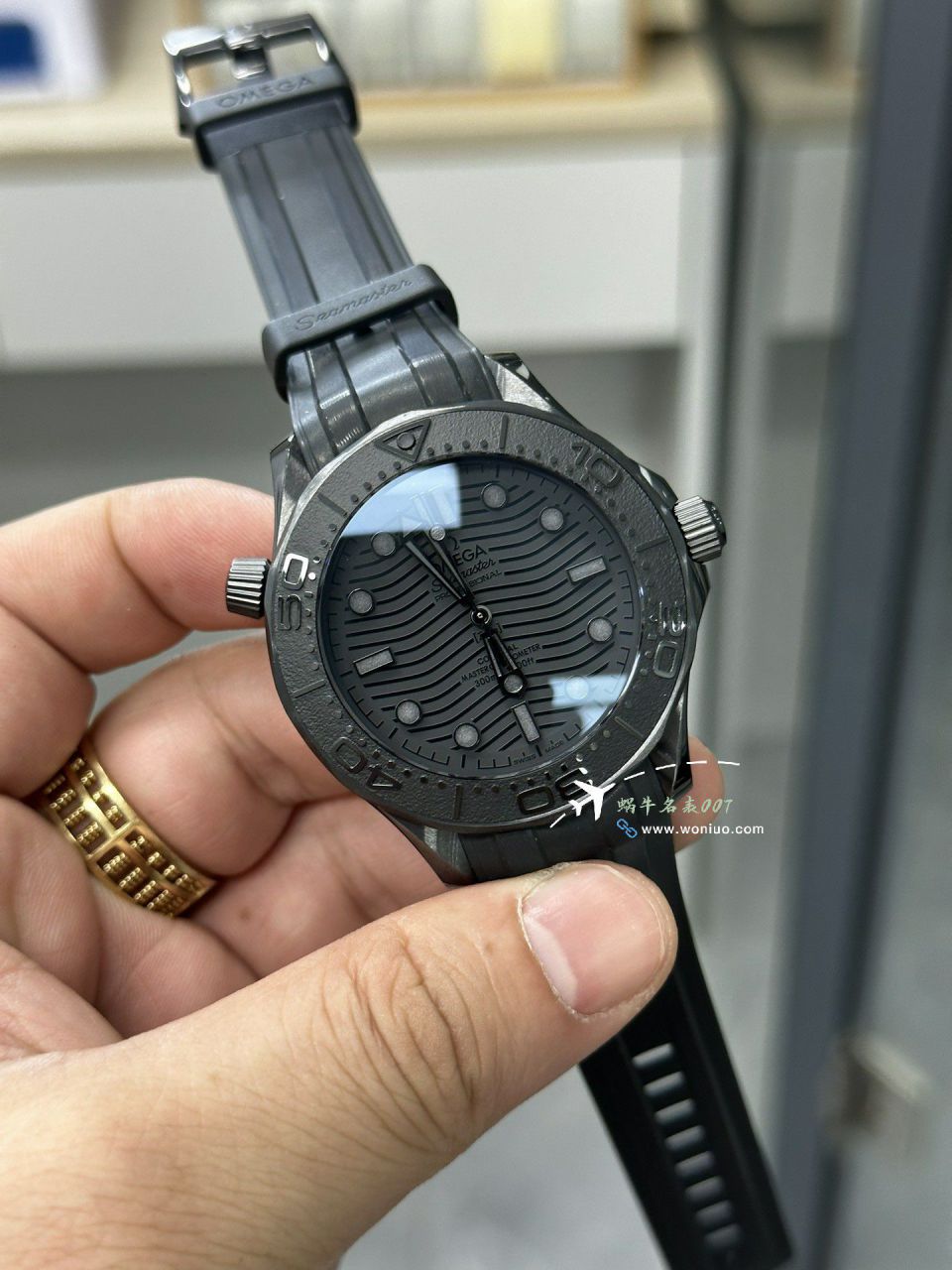 VS Factory OMEGA Seamaster 300米黑武士 top 复刻高仿手表210.92.44.20.01.003 wrist watch  / VS806