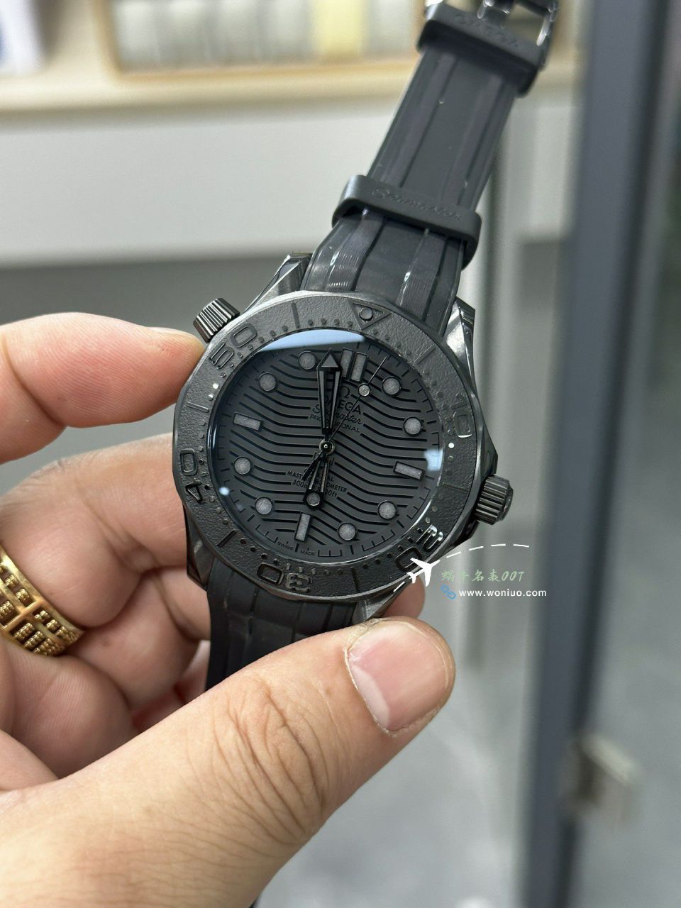 VS Factory OMEGA Seamaster 300米黑武士 top 复刻高仿手表210.92.44.20.01.003 wrist watch  / VS806