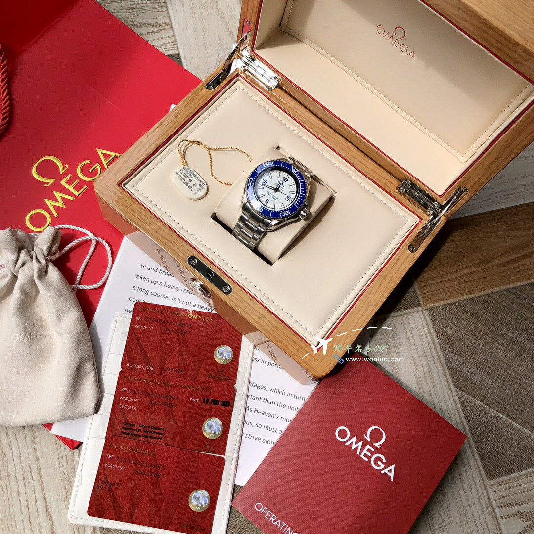 高端 copy customized 原单品质OMEGA Seamaster 系列 top 复刻高仿手表215.30.46.21.04.001 wrist watch  / VS807