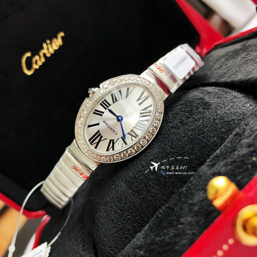 高端 copy customized 真钻 Cartier  浴缸系列 top 复刻高仿WB520006，WB520002女士 wrist watch  / K376