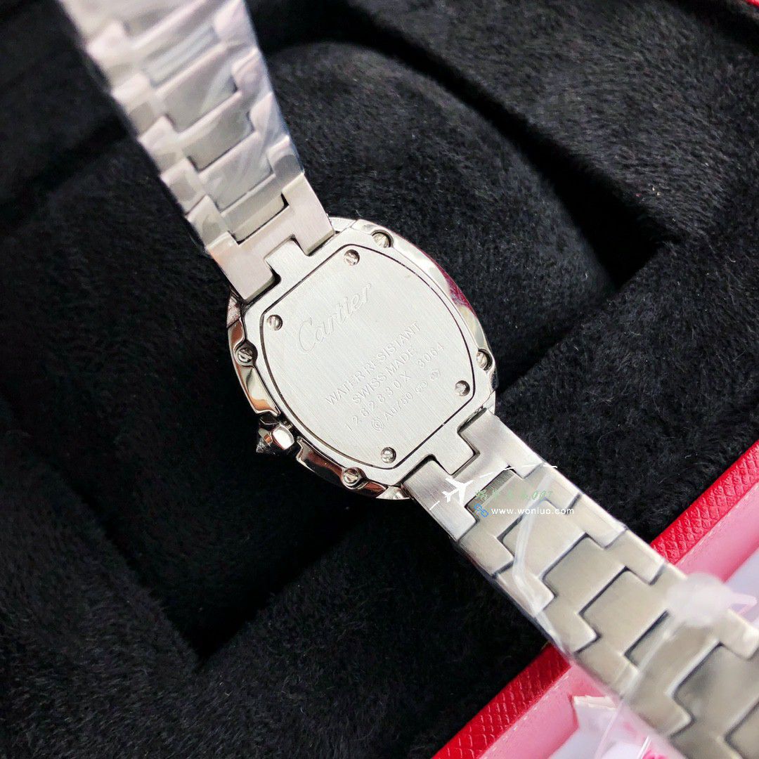 高端 copy customized 真钻 Cartier  浴缸系列 top 复刻高仿WB520006，WB520002女士 wrist watch  / K376