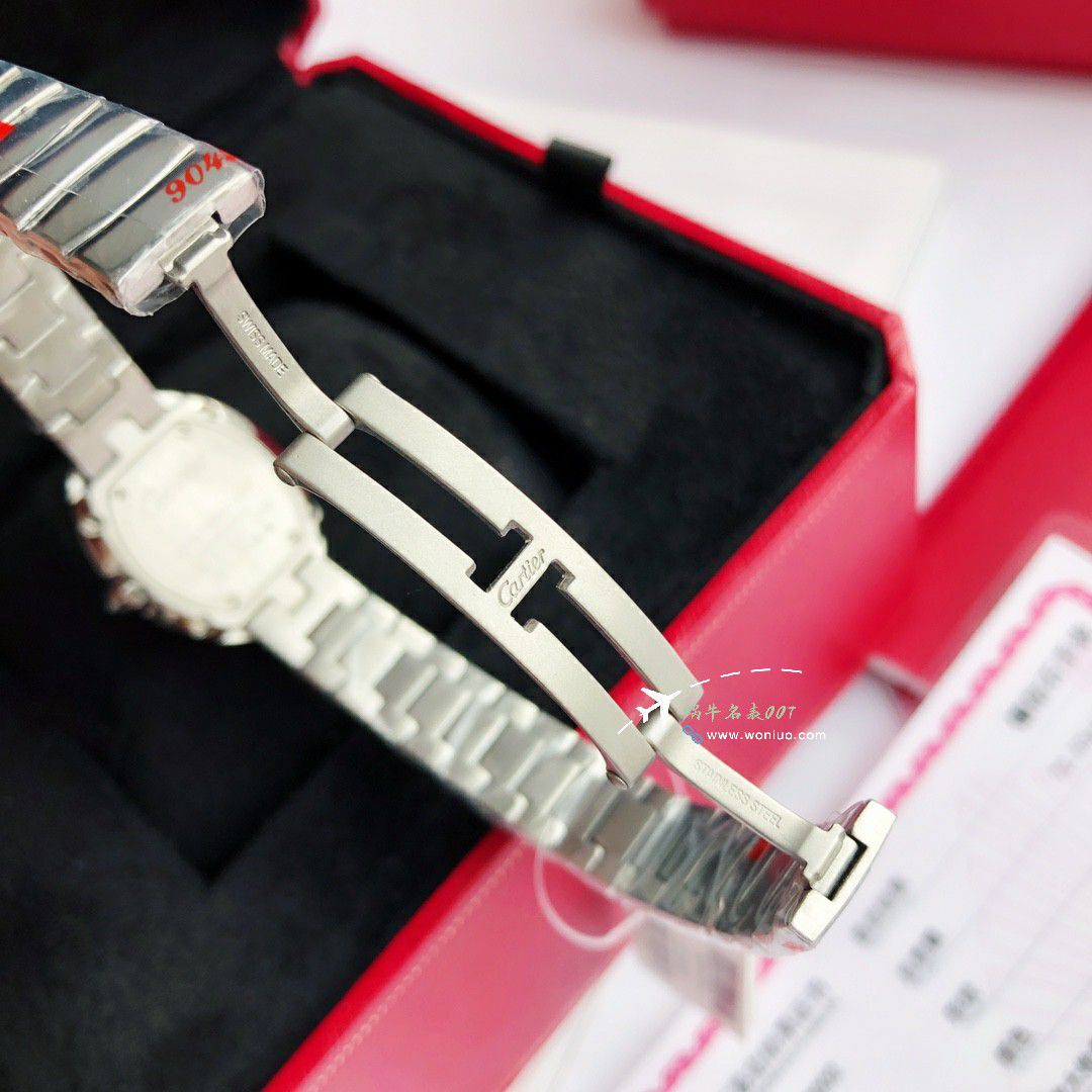 高端 copy customized 真钻 Cartier  浴缸系列 top 复刻高仿WB520006，WB520002女士 wrist watch  / K376