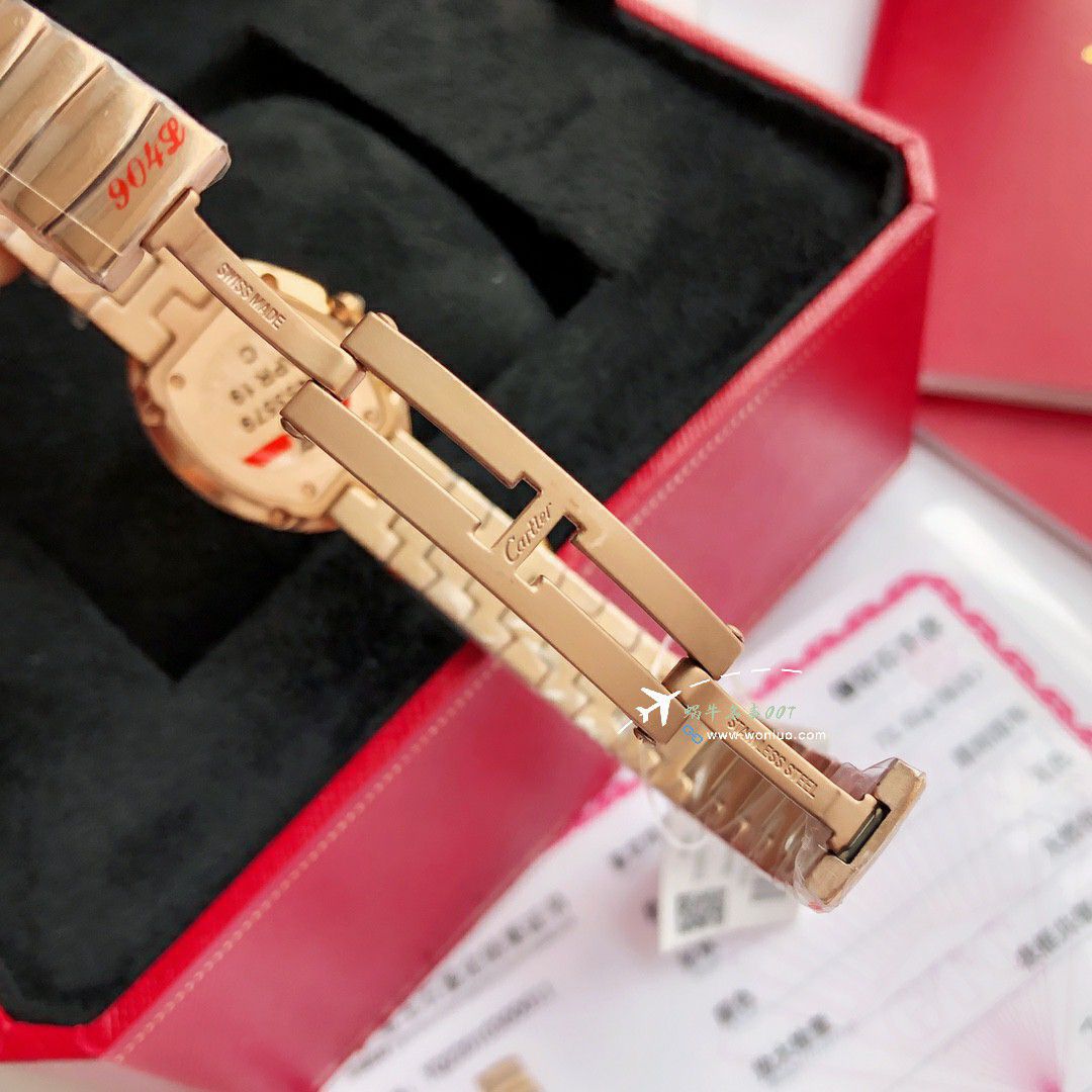 高端 copy customized 真钻 Cartier  浴缸系列 top 复刻高仿WB520006，WB520002女士 wrist watch  / K376