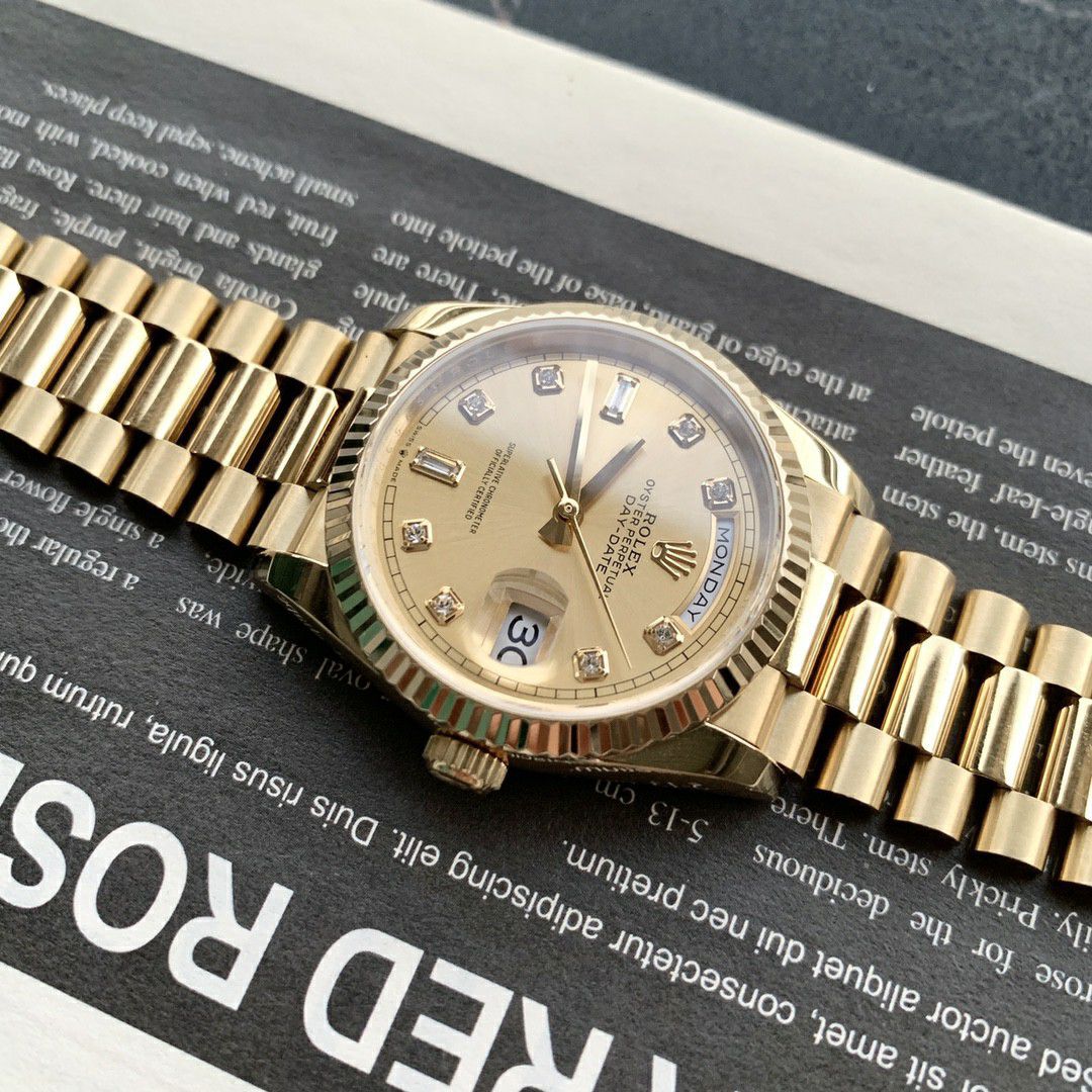  Rolex  Day-Date 型蓝松石一比一复刻高仿手表m128238-0071 wrist watch  / R889