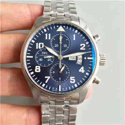 【ZF Factory 超A高精仿手表】 IWC 飞行员系列IW377706 小王子机械 wrist watch 《钢带款》