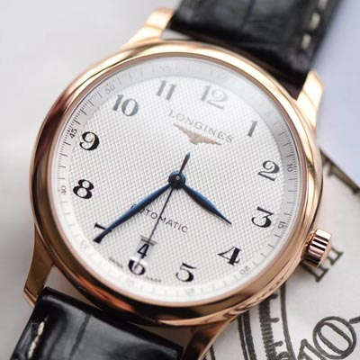 【独家 Video analysis KZ一比一超A高仿手表】 Longines 名匠系列L2.628.6.78.3玫瑰金 wrist watch 